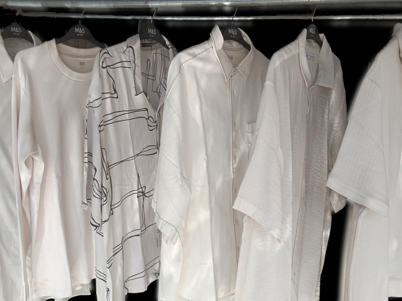 whitens yellow clothes with bezact pro