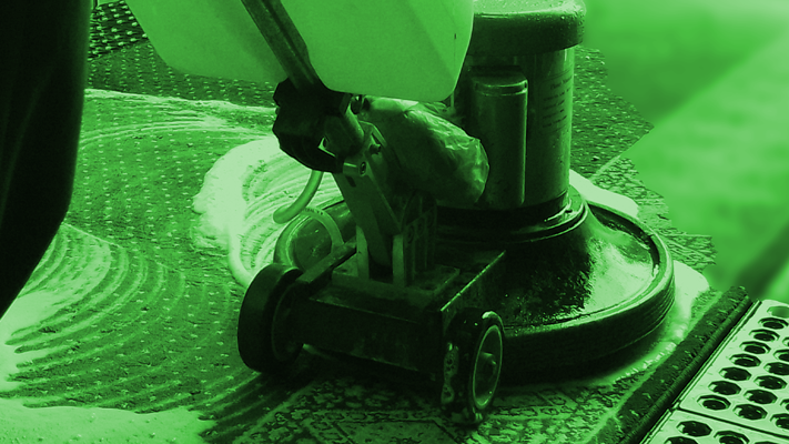 Shella Laundry Service Brushing carpet