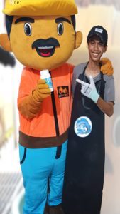 BCLO with Costum maskot