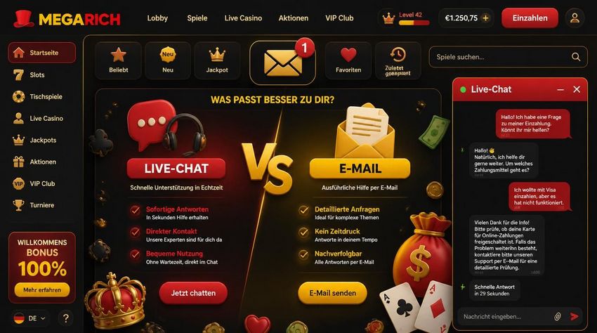 Testimonianza sul Casinò MegaRich: Bonus e Metodi di Prelievo
